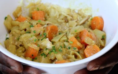 Yassa au poulet avec Table Nali