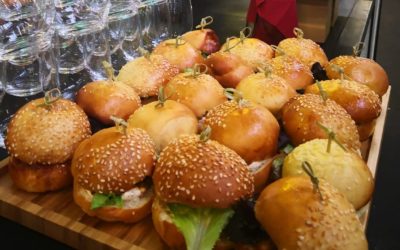 Le burger kawaj végétarien de La Résidence