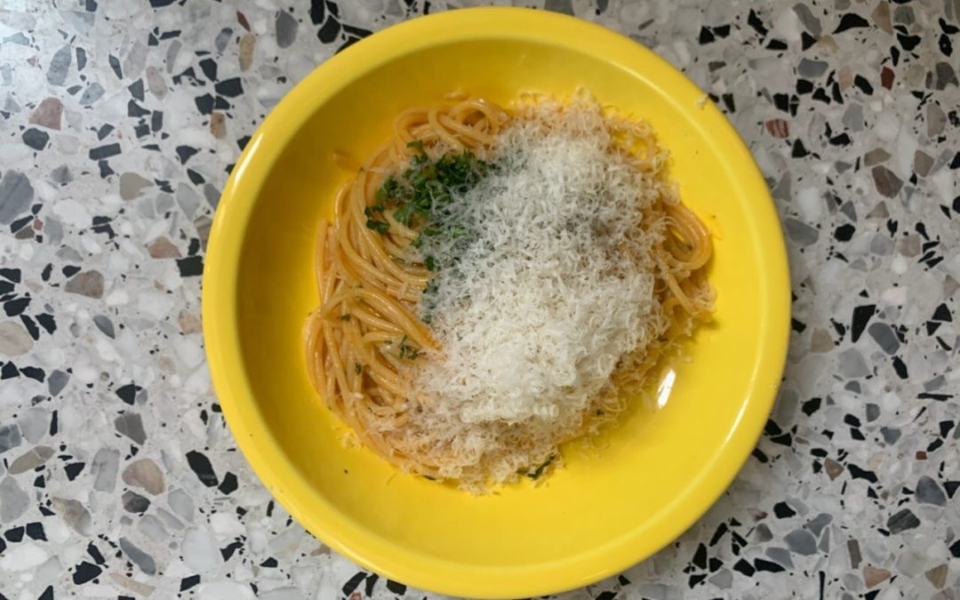 Spaghetti aglio & olio par Solina