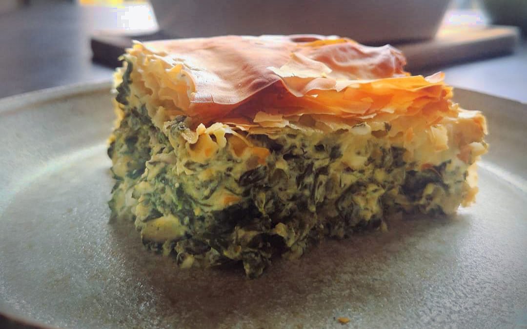 La spanakopita de Kalimera