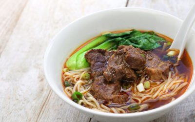 La soupe Taïwanaise de nouilles au boeuf par Coin Op Table