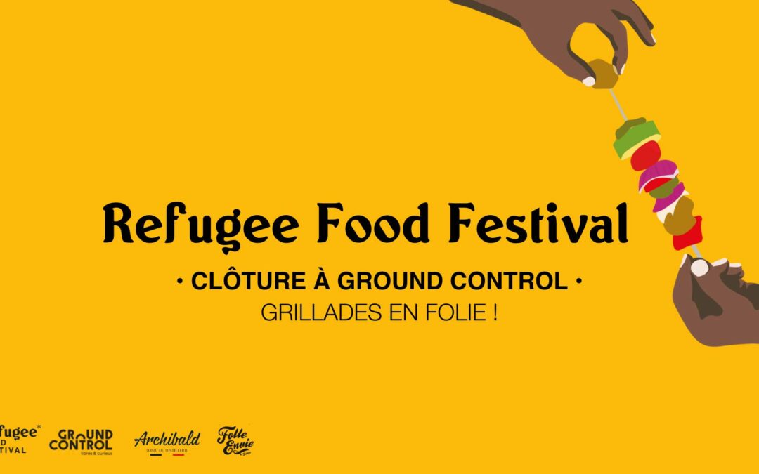 La clôture du Refugee Food Festival