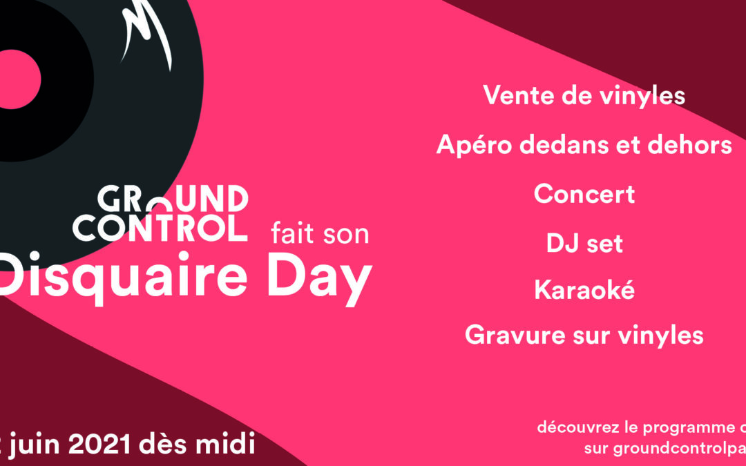 Ground Control fait son Disquaire Day