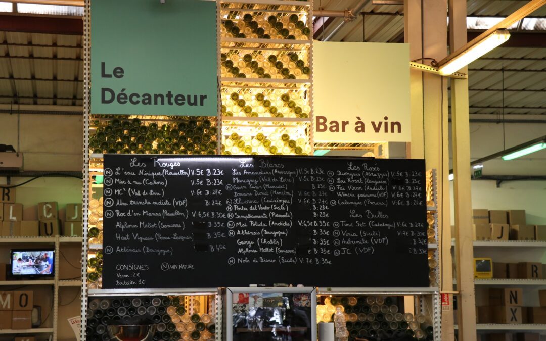 Barman, Barmaid – Décanteur