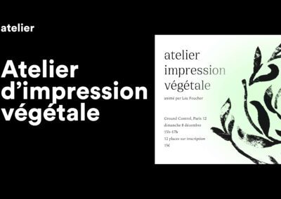 Atelier d’impression végétale