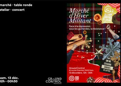 Marché d’Hiver Militant par Action Justice Climat