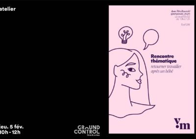 Atelier retour au travail après le congé maternité