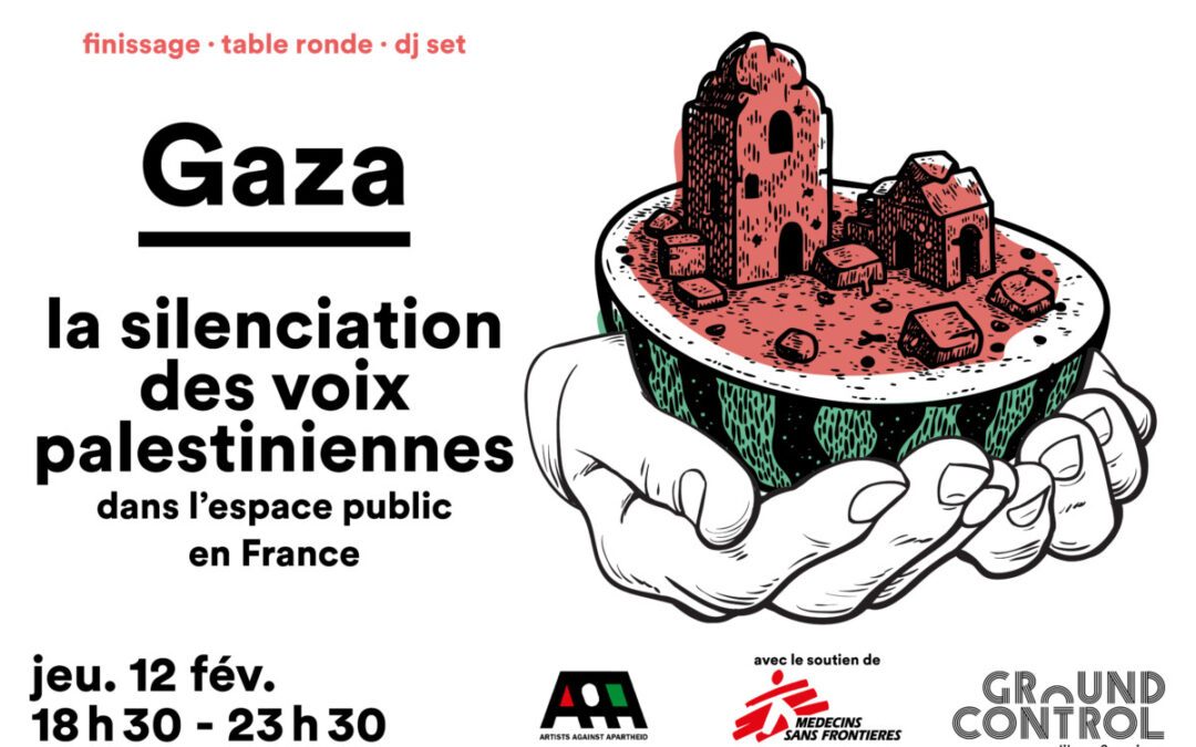 la silenciation des voix palestiniennes dans l’espace public en france