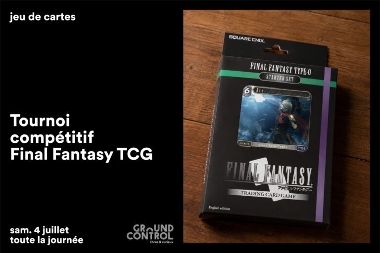 Final Fantasy TCG — Tournoi compétitif